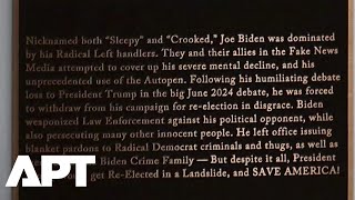 New White House Plaques Roast Presidents: Trump Rewrites History | APT