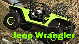 지프 랭글러 사막 360˚ 다각도 레이싱 - 포르자 호라이즌4 | 아우라 레이싱휠 | Jeep Wrangler - Forza Horizon4 | Aura Racing Wheel | screenshot 5