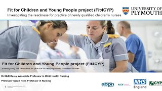 Fit4CYP Project - ABPN webinar