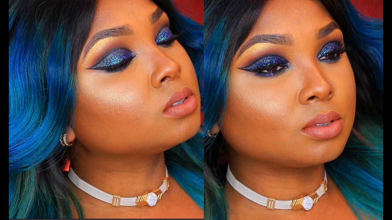 Bold Holiday Makeup tutorial  collab/ChristineAmor - Queenii Rozenblad