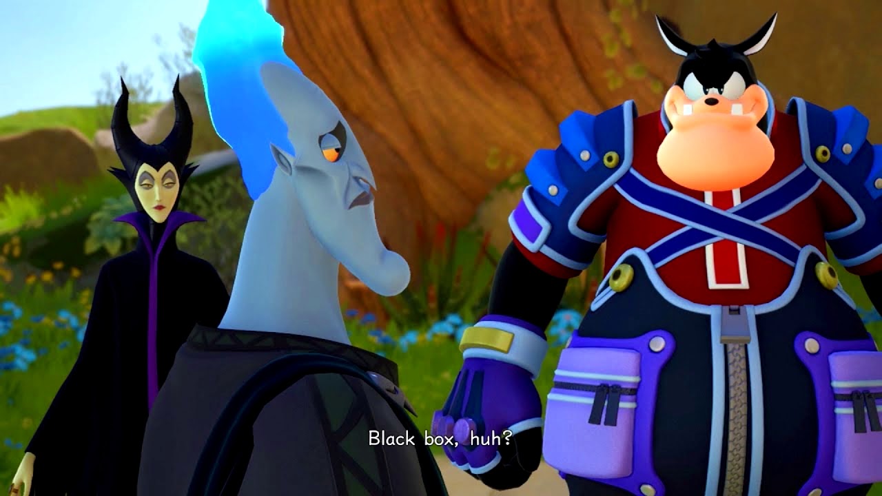 Kingdom Hearts III Soundtrack Villains of a Sort cutscene YouTube