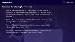 [AWS - Section 7: VPCs] 11  Summary