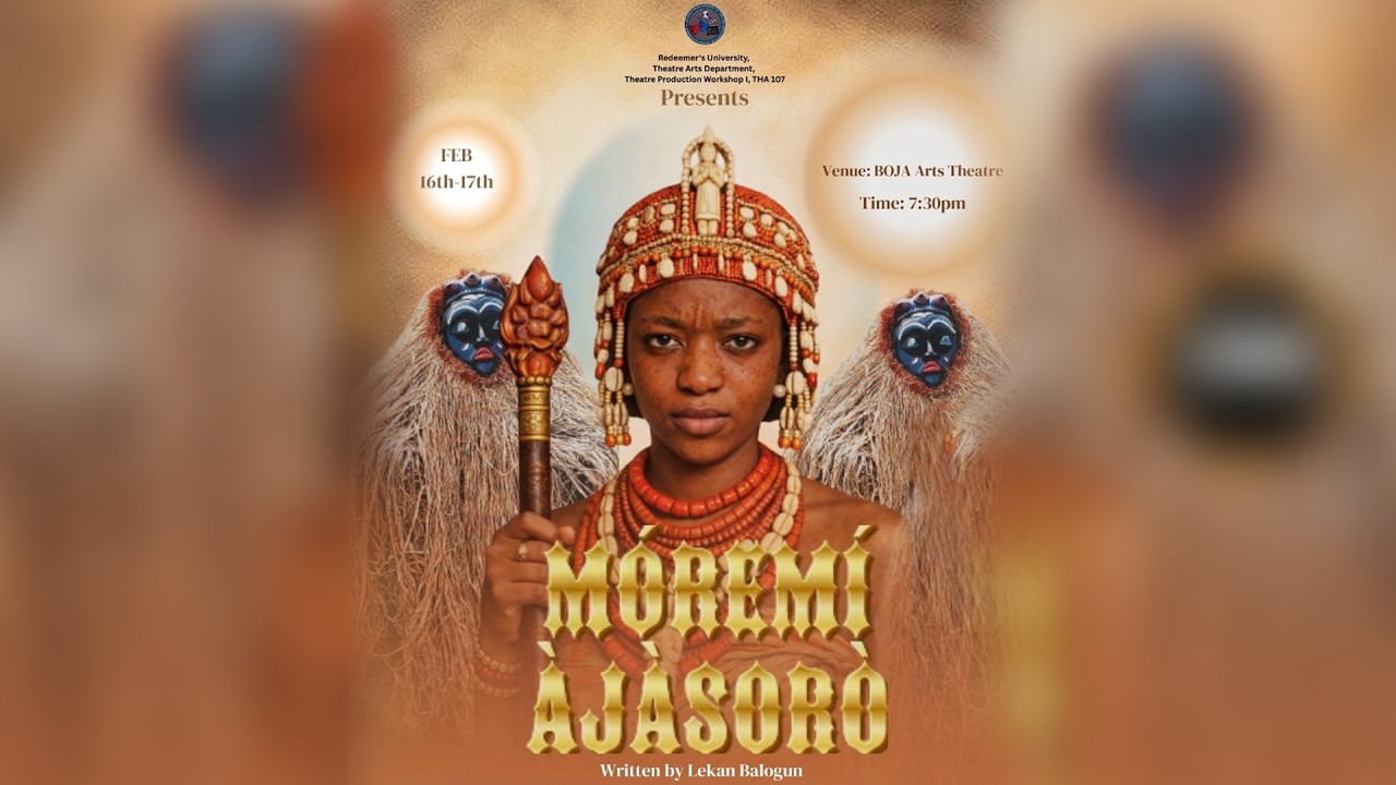 MOREMI AJASORO | 100 LVL PRODUCTION DAY 2 | THEATRE ARTS DEPT. REDEEMERS UNIVERSITY