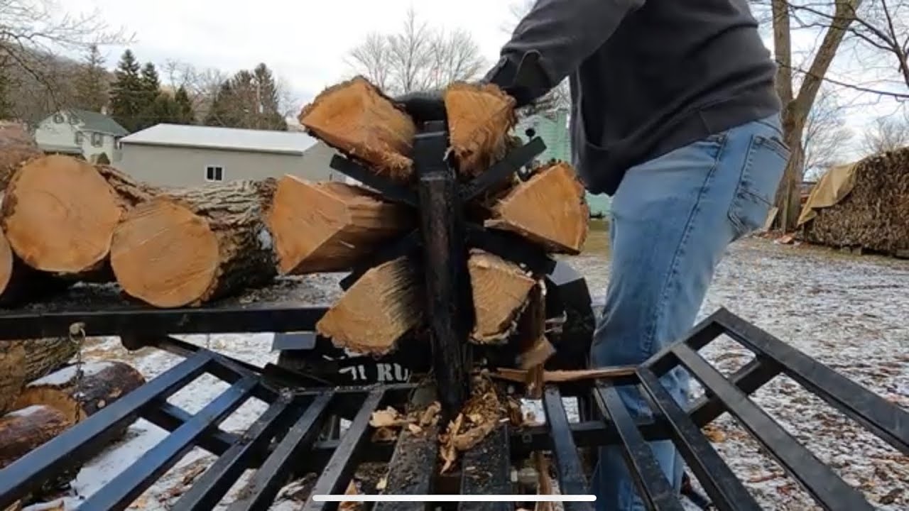 37-Ton Log Splitter, 30 Stroke, Raven 420cc