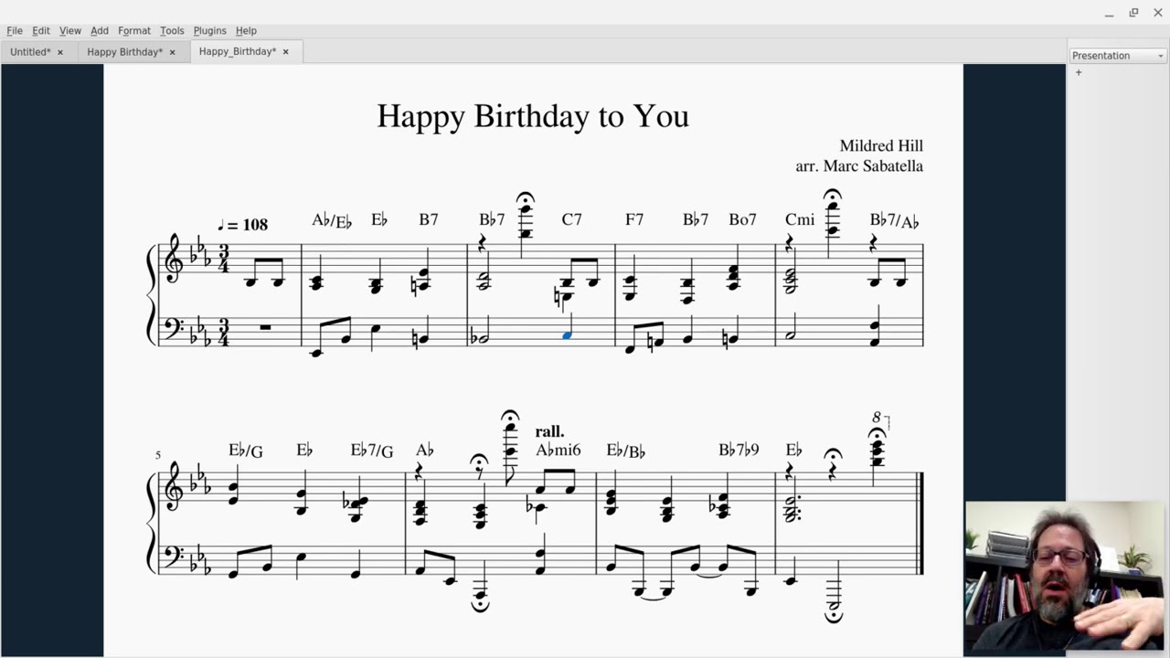 Demonstration - Happy Birthday - YouTube