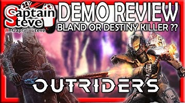 Outriders Demo Review Bland Grind Or Destiny Killer PS5 Gameplay 1st Impressions Score Worth Buying