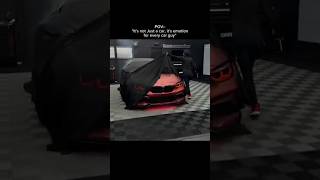 POV:- it's not just a car it's emotion for every car guy #bmw #bmwm5 #bmwm4 #shorts