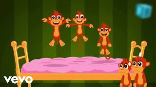 Nishantkarwa  Five Little Monkeys Jumping On The Bed  Kids Nursery Rhymes 2025  