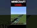 Minecraft Logic #2026 #shortsfeed #minecraft #ronaldo #marblemusic #trendingshorts #edit #tech #goat