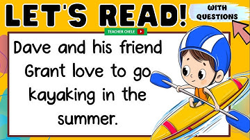 READING COMPREHENSION FOR GRADE 4, 5 AND 6 - PRACTICE READING - READING SHORT STORIES WITH QUESTIONS