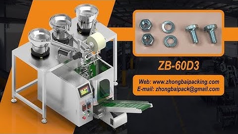 Fastener Bagging Machine,  Fasteners Auto Bagger For Screw Bolt Nut Washer
