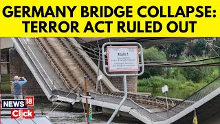 Germany Carola Bridge Partially Collapsed, Causes Disrupts Traffic. No One Was Injured | N18G