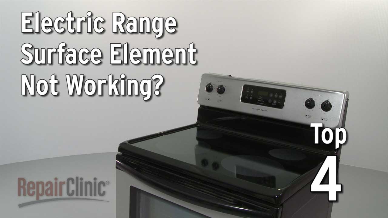 Electric Range Troubleshooting