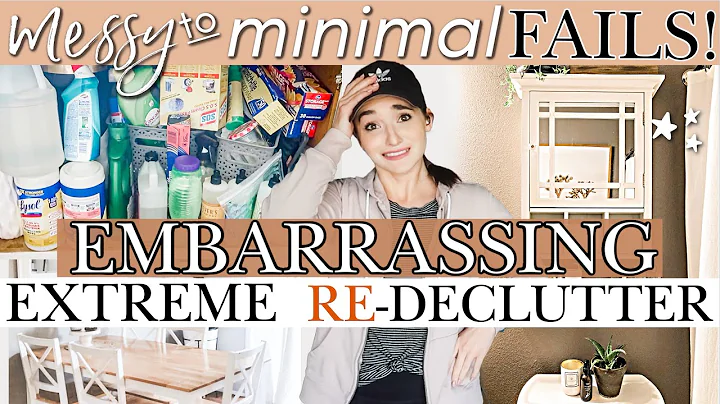 MY DECLUTTERING MISTAKES! | Messy to Minimal FAILS...