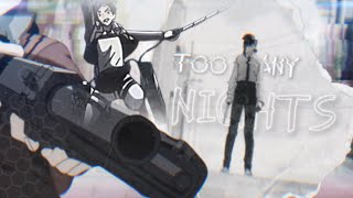 ᴛᴏᴏ ᴍᴀɴʏ ɴɪɢʜᴛꜱ