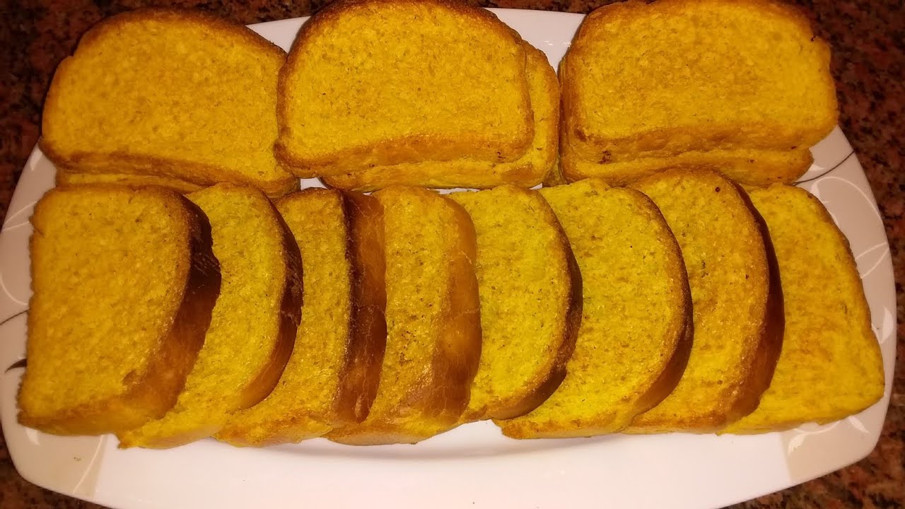 طريقه عمل البقسماط فى البيت 👍