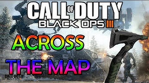 Black Ops 3 Epic Cross Map Tomahawk!