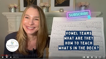 How to Teach Vowel Teams Using Multi-Sensory and More from Orton Gillingham Coaching