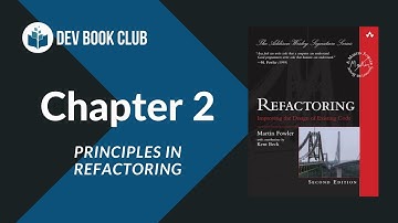 Refactoring: Chapter 2: Principles in Refactoring