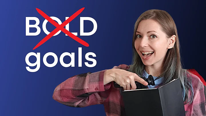 No BOLD GOALS anymore - how to set personal goals ...