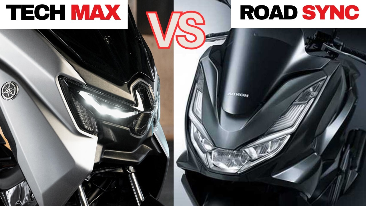 WHY PAY MORE?  YAMAHA NMAX TechMax VS HONDA PCX 160 RoadSync | Practical Choice or Tech Beast?