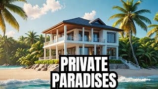 Inside The World's Most PRIVATE Island Resorts!