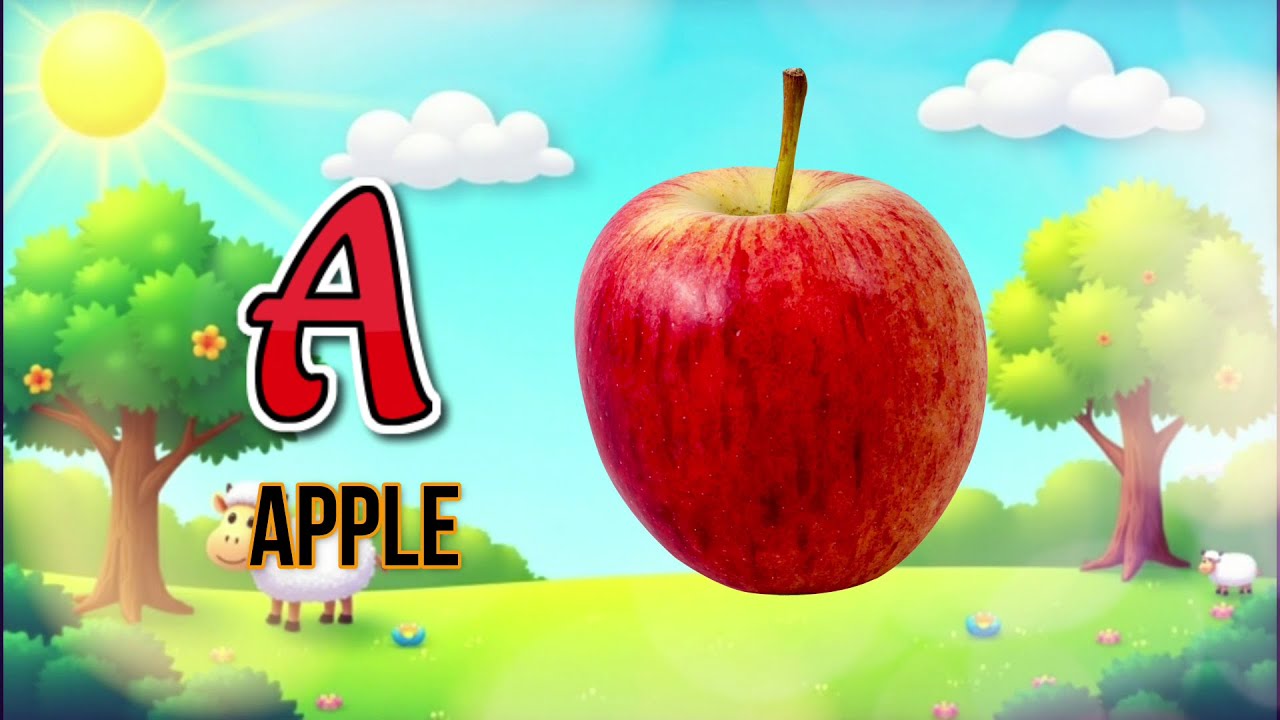 ABC Song for Kids | A for Apple & Fun Alphabet Song with Cute ...