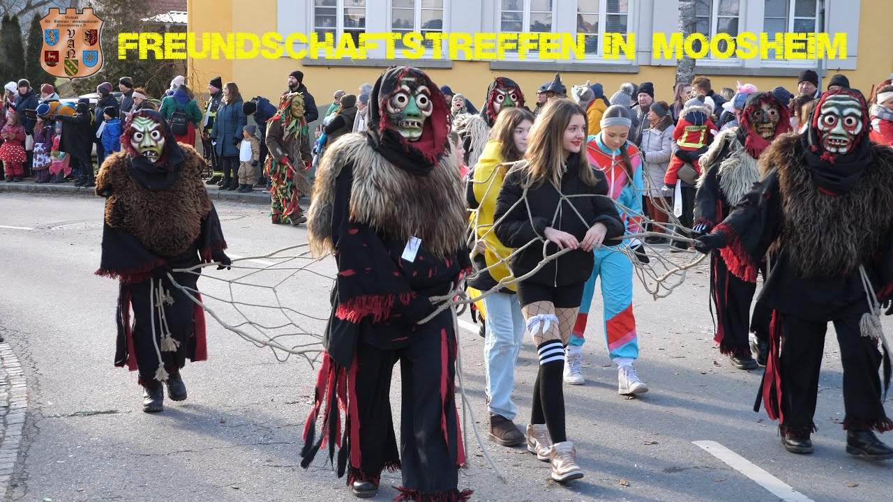 Fasnet VAN Freundschaftstreffen in Moosheim Teil 2