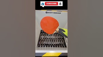 🏓 This ping pong paddle went from game to grind in seconds! 💥 #shredder  #dirtyworkshop #pingpong