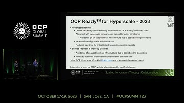OCP Ready Colo Site Assessment for Hyperscalers Overview