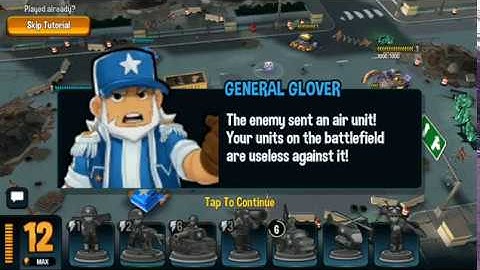 Mini guns: Omega wars gameplay (Android)