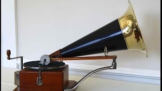Berliner Phonograph aka Dog Model or Trade Mark Gramophone