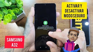 Activar y Desactivar El Modo Seguro De Un Samsung A32 Android 13 Para Quitar Apps