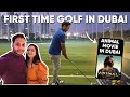 Watching animal movie and top golf experience in dubai  subanjali bucketlist