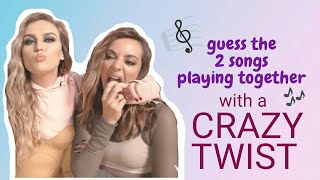 guess the TWO songs playing together (with a Crazy Twist!) | Little Mix