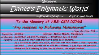 To the Memory of ABS-CBN DZMM 