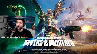 SypherPK Reacts To The Chapter 5 Season 2 Launch Trailer! Myths \& Mortals
