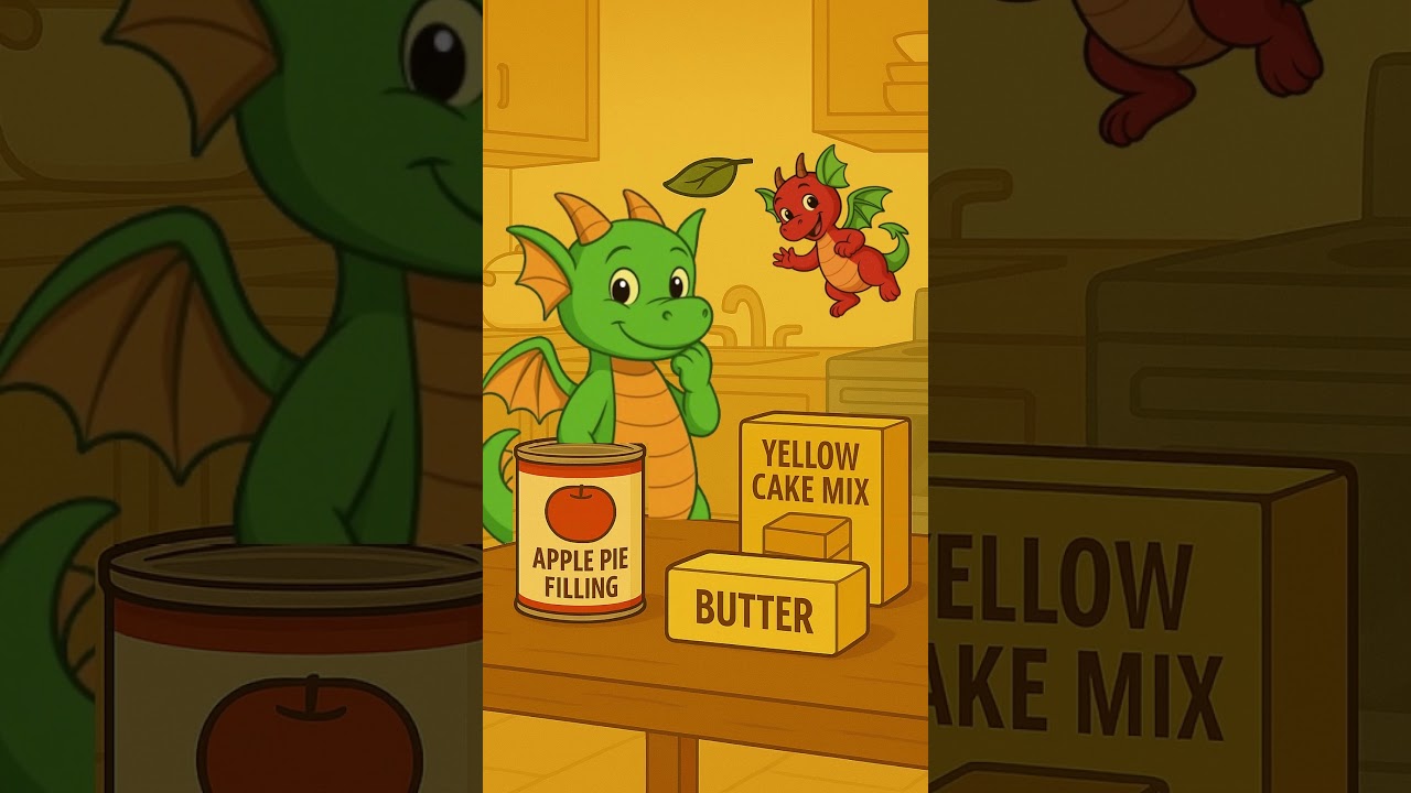 Apple Cake Magic! 🐉✨ | Milo Short Story #3