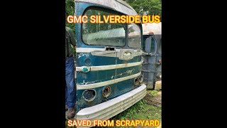 Vintage GMC Silverside Bus Saved from the Scrapyard PD3751