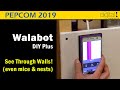 Voir  travers les murs avec walabot diy plus pepcom 2019