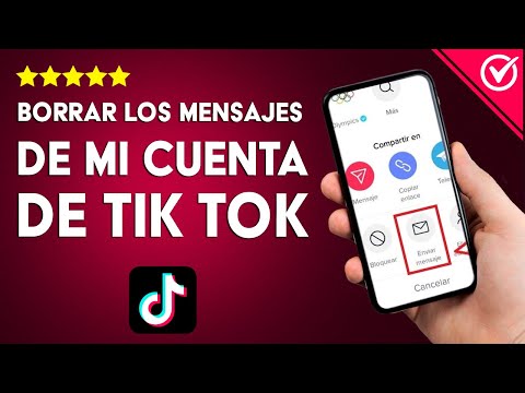 Cómo borrar los mensajes en tu cuenta personal de TIKTOK - Android e iOS