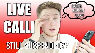 EXPOSING Doordash Support | Live Call! | Trying to get my account back from suspension