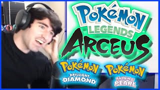 POKÉMON GEN 4 REMAKES/LEGENDS ARCEUS REACTION