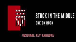 Stuck in the middle - ONE OK ROCK | カラオケ | 35xxxv | Karaoke Instrumental with Lyrics