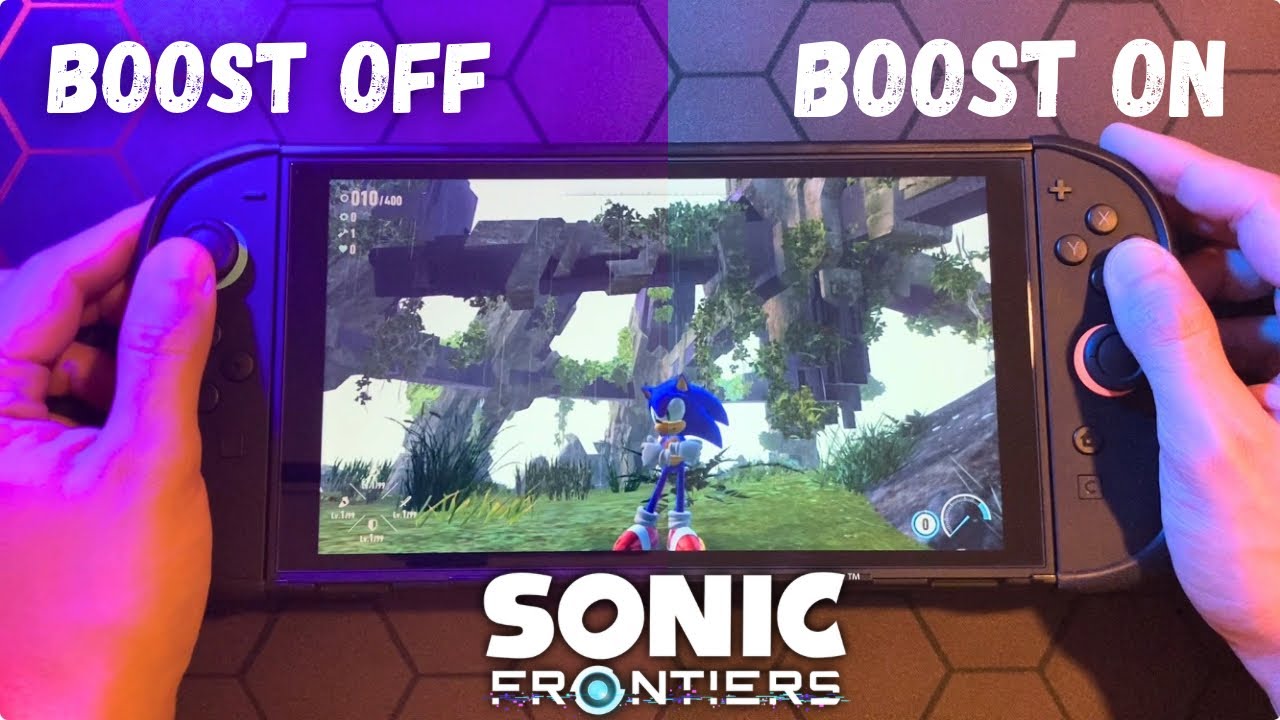 Switch 2 - Handheld Mode Boost - Sonic Frontiers Tested - YouTube