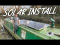 INSTALLING SOLAR PANELS | MOVING ABOARD | Narrowboat Conversion | BOATLIFE