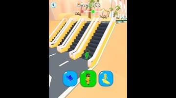 Shape-shifting Funny Race All Levels Gameplay Walkthrough Master Level #158 BeamNG.drive #Shorts