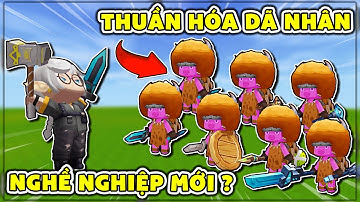 Mini World: Thuần Hóa Và Nghề Nghiệp Dân Làng Có Thay Đổi Gì Trong Phiên Bản Hư Không ?