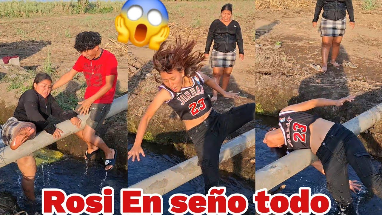 🔴Rosi le Enseñ4 Todo el C4lzon a Eber😱Canche Sufre tremenda Caida