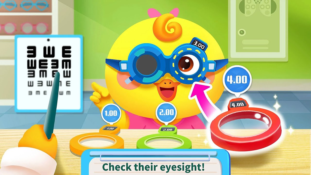 Baby Panda's Hospital Care - Designed For Children, Start Work At The Hospital - BabyBus Game Video